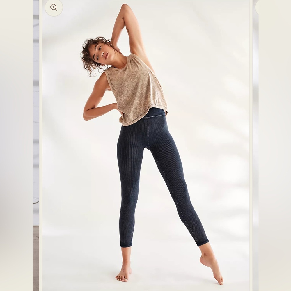 Free People Movement - Happiness Runs Leggings - Mineral Wash Black